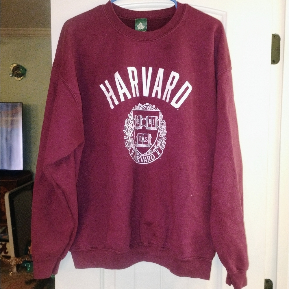 Harvard Maroon Sweater Sz XL